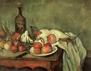 Nature morte aux oignons Paul Cezanne